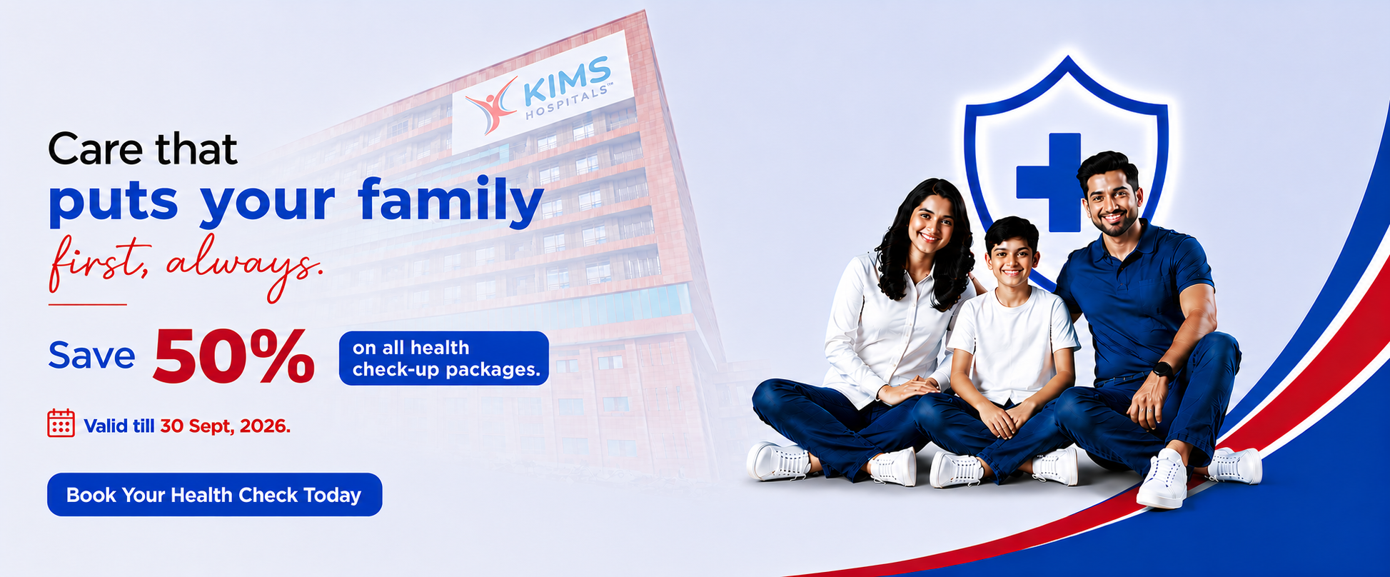KIMS Hospitals Bengaluru ECity Health Check Banner